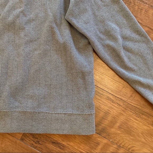 Lands End Men’s Pullover Sweater Medium Zip 38 40 - Picture 7 of 9